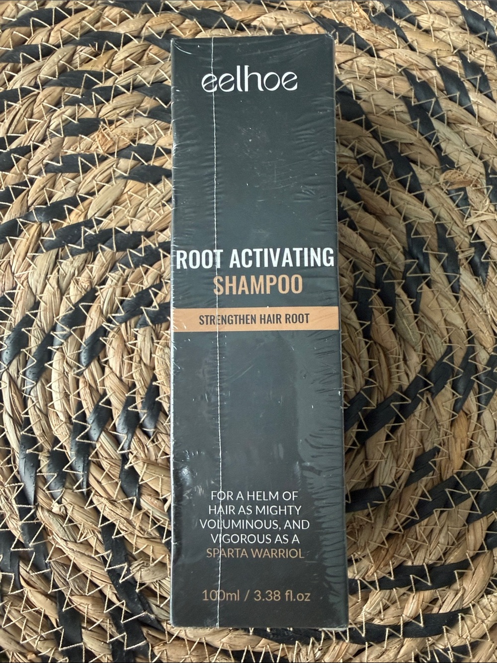 eelhoe Root Activating Shampoo - Black with Gold Accent